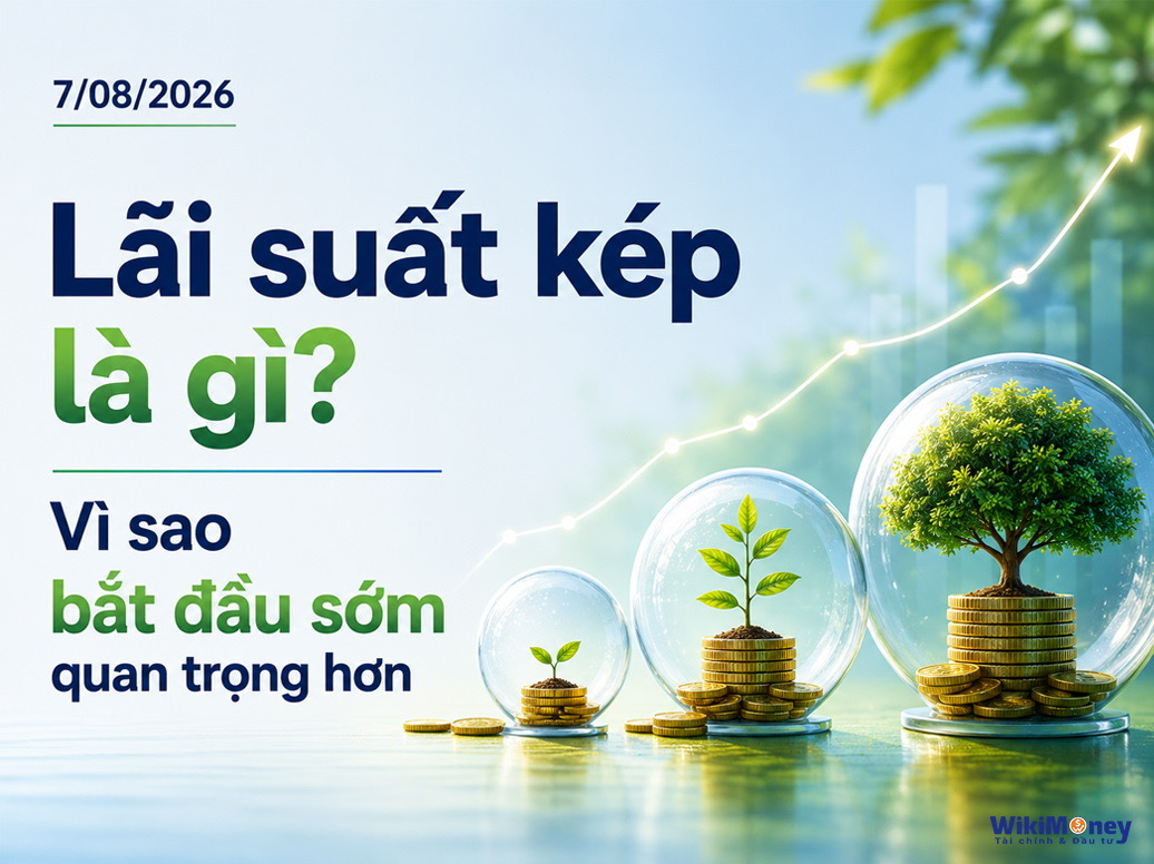 Lãi suất kép là gì? Vì sao bắt đầu sớm quan trọng hơn