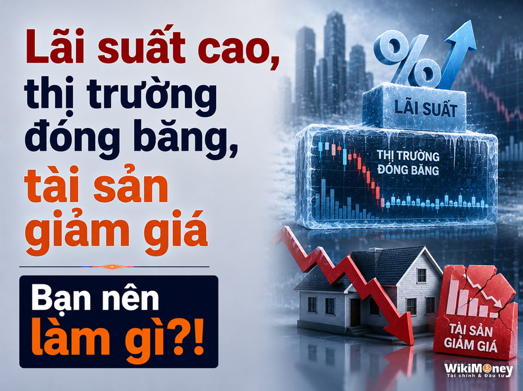 Lãi suất cao, thị trường băng giá, bạn nên làm gì?