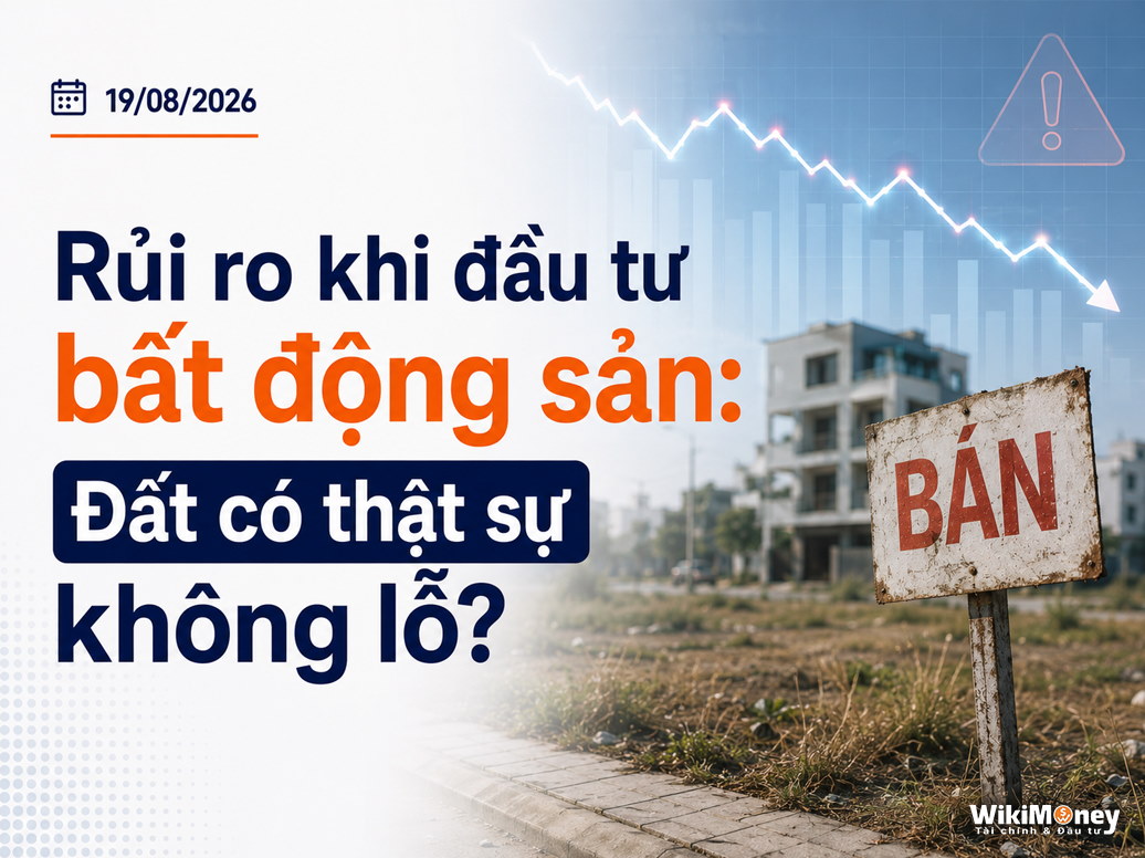Rủi ro khi đầu tư bất động sản: Đất có thật sự không lỗ?