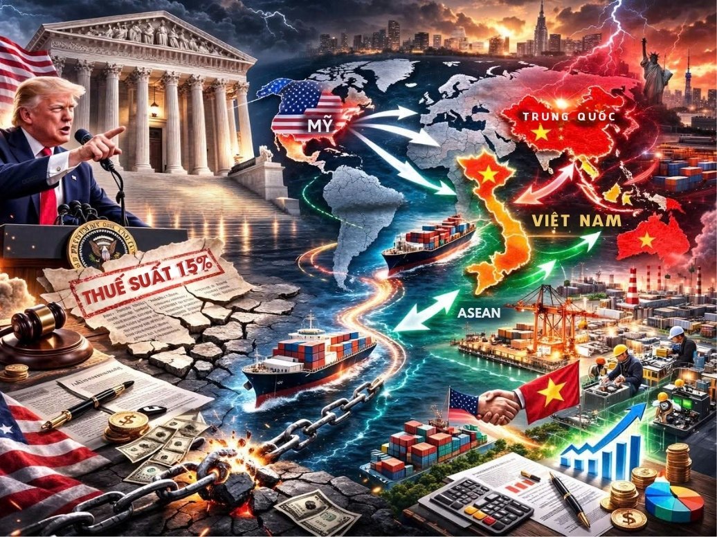 Thuế 15% của Mỹ – Cuộc chơi chính sách, điểm nghẽn thương mại và cơ hội cho Việt Nam?
