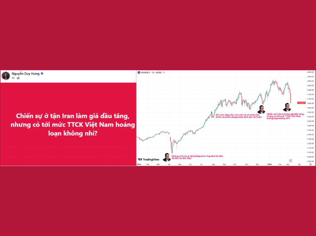 GIỮ ĐẦU LẠNH GIỮA CƠN HOẢNG LOẠN: ANH NGUYỄN DUY HƯNG LÊN TIẾNG