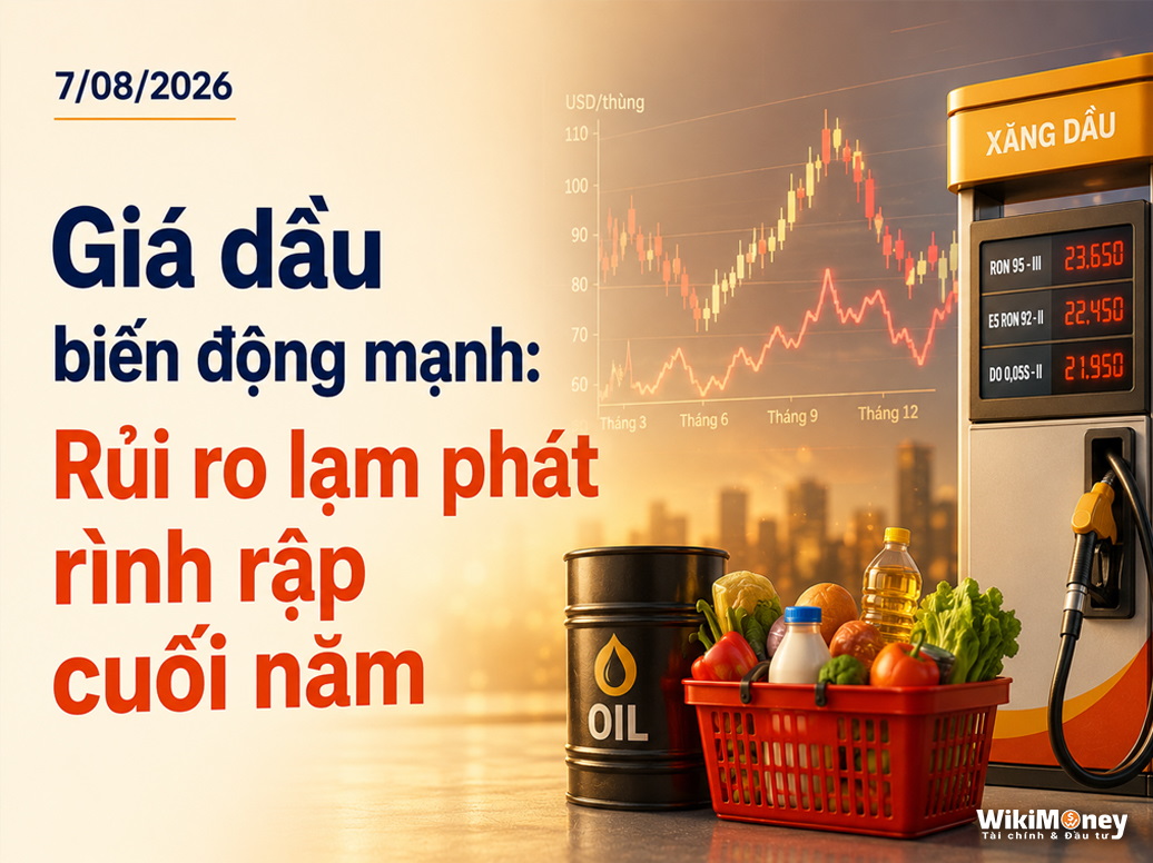 Giá dầu biến động mạnh: Rủi ro lạm phát rình rập cuối năm