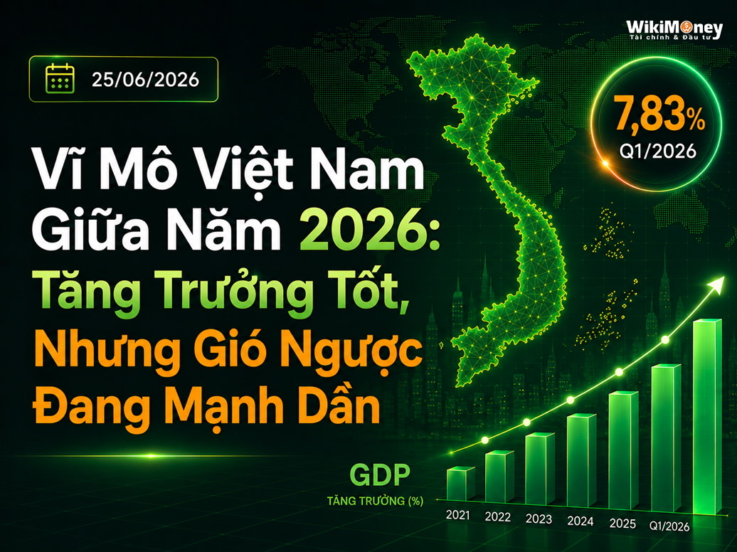 Vĩ Mô Việt Nam Giữa Năm 2026: Tăng Trưởng Tốt, Nhưng Gió Ngược Đang Mạnh Dần