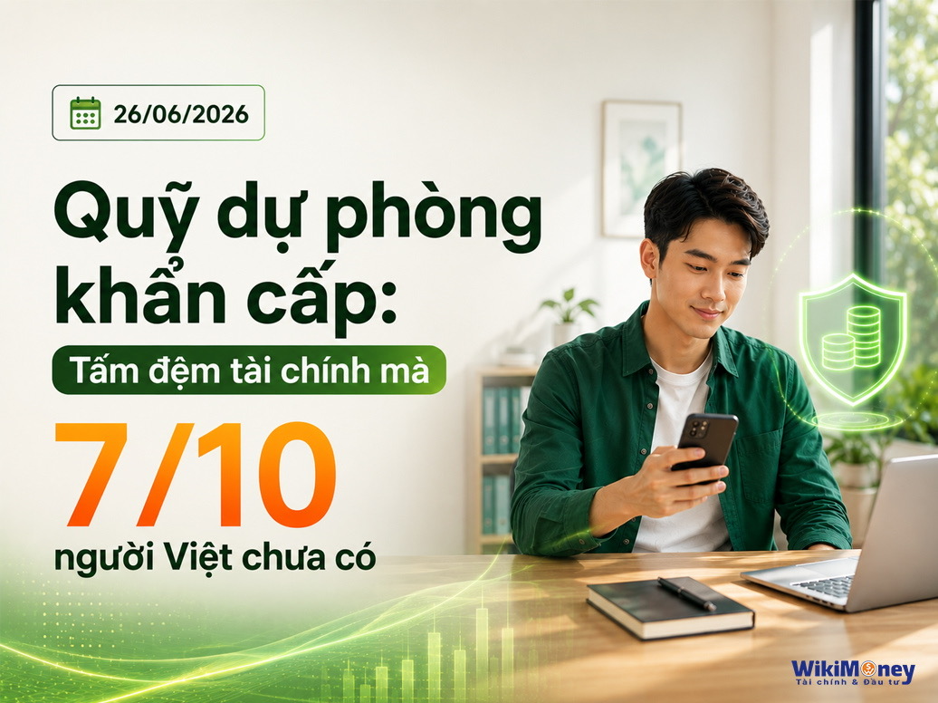 Quỹ dự phòng khẩn cấp: Tấm đệm tài chính mà 7/10 người Việt chưa có