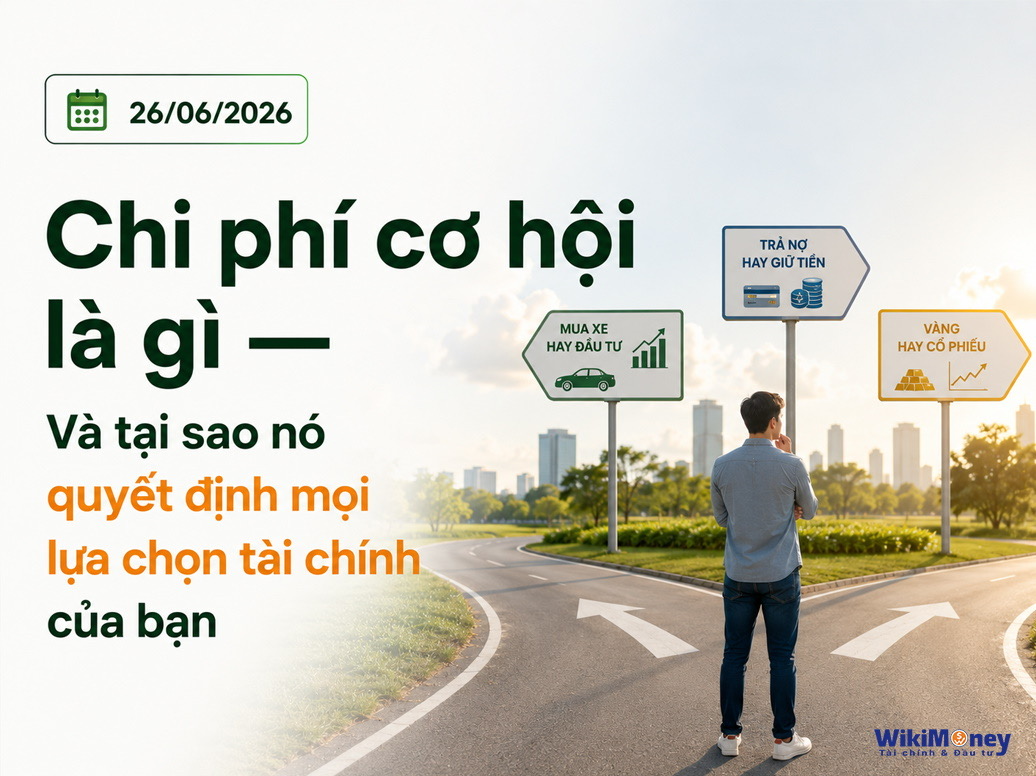 Chi phí cơ hội là gì? Và tại sao nó quyết định mọi lựa chọn tài chính của bạn