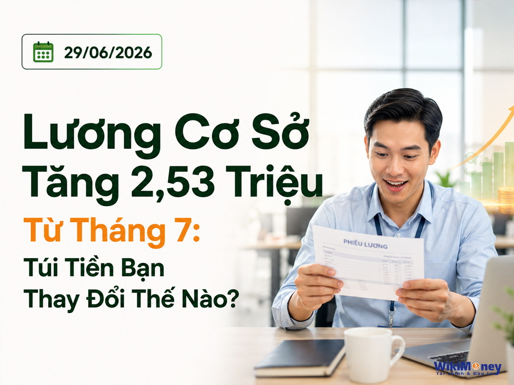 Lương Cơ Sở Tăng Lên 2,53 Triệu Đồng Từ Tháng 7/2026: Túi Tiền Bạn Thay Đổi Thế Nào?