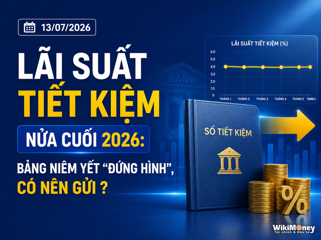 Lãi Suất Tiết Kiệm Nửa Cuối 2026: Bảng Niêm Yết "Đứng Hình", Có Nên Gửi?
