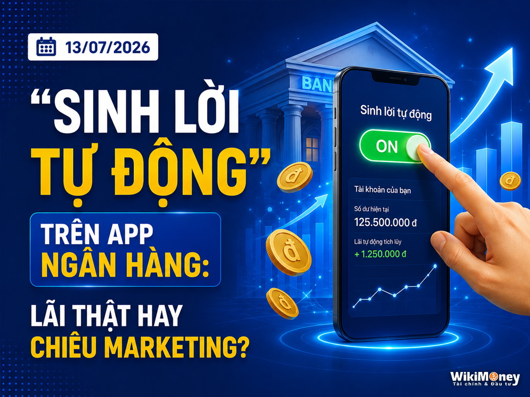 "Sinh Lời Tự Động" Trên App Ngân Hàng: Lãi Thật Hay Chiêu Marketing?