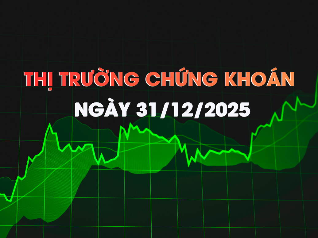 CHỨNG KHOÁN 31/12: VN-INDEX LẬP ĐỈNH LỊCH SỬ PHIÊN CUỐI NĂM