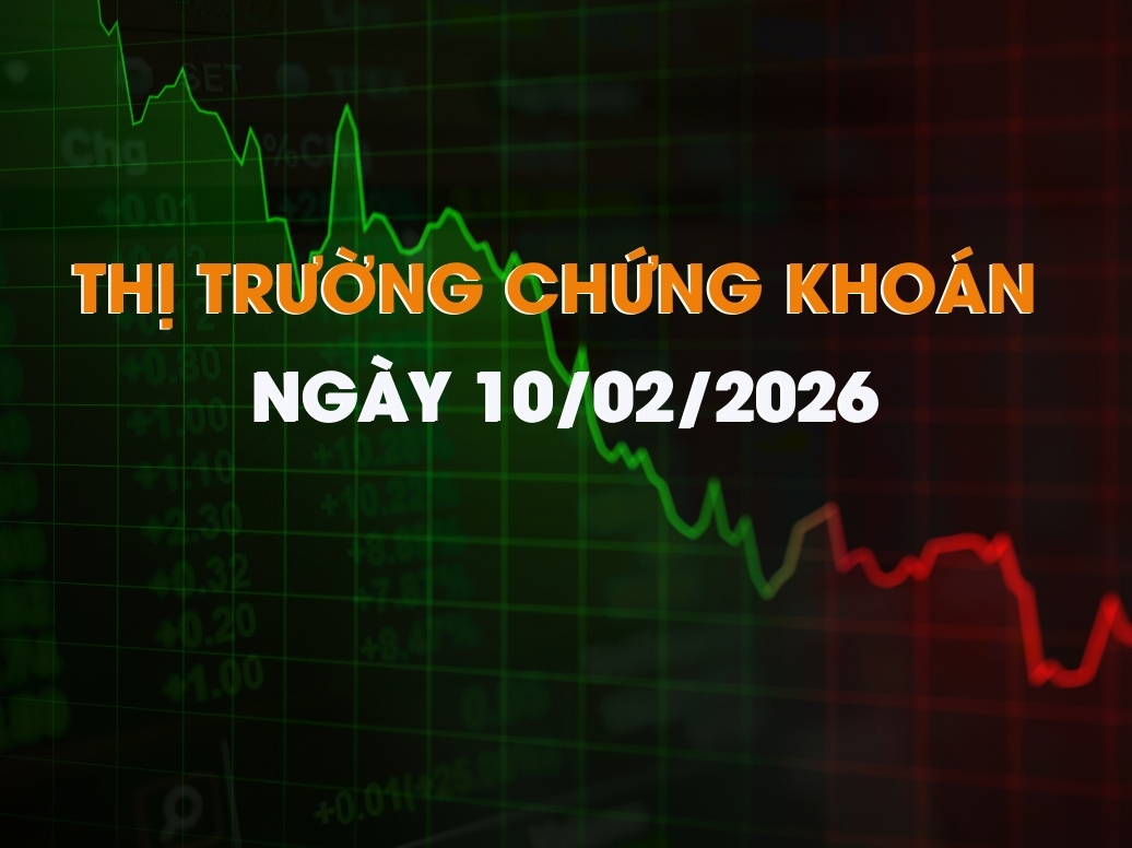 Chứng khoán ngày 10/02/2026: VN-Index giằng co, thanh khoản bùng nổ gần 30 nghìn tỷ đồng