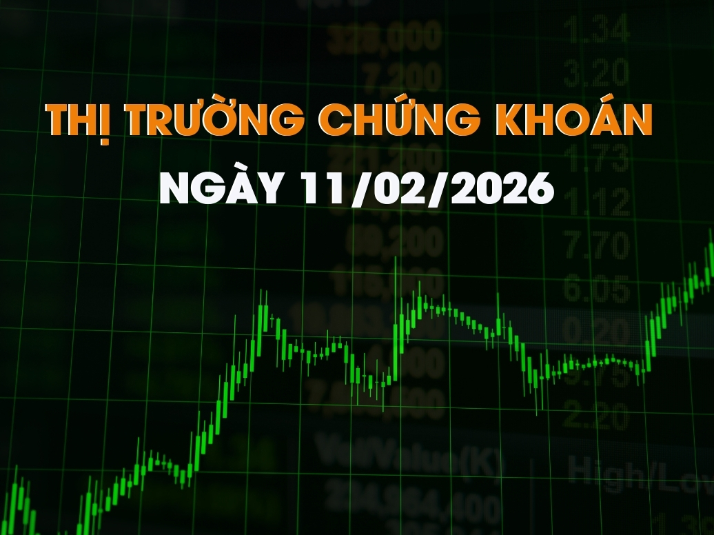 Chứng khoán ngày 11/02/2026: VN-Index hồi phục bùng nổ, tiến sát mốc 1.800 điểm