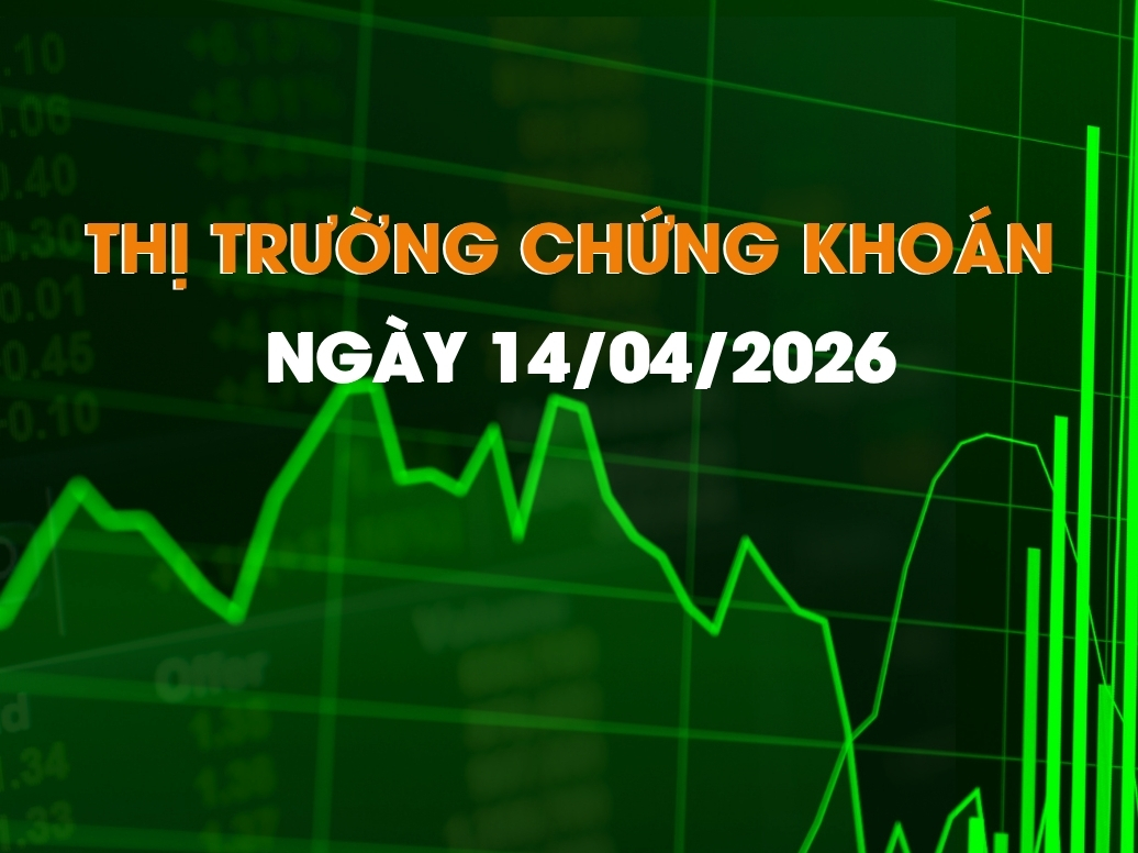 Chứng khoán ngày 14/04/2026: Cầu chủ động trở lại, thị trường xác lập đà tăng