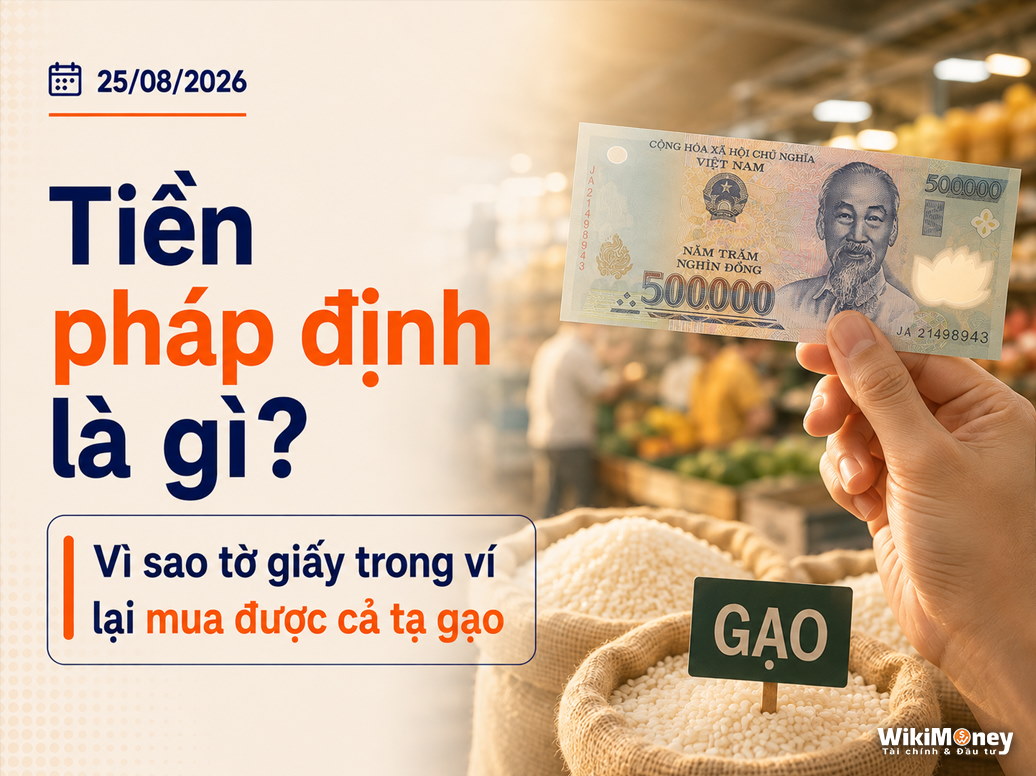 Tiền pháp định là gì? Vì sao tờ giấy trong ví lại mua được cả tạ gạo