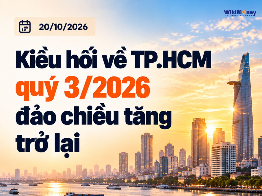 Kiều hối về TP.HCM quý 3/2026 đảo chiều tăng trở lại