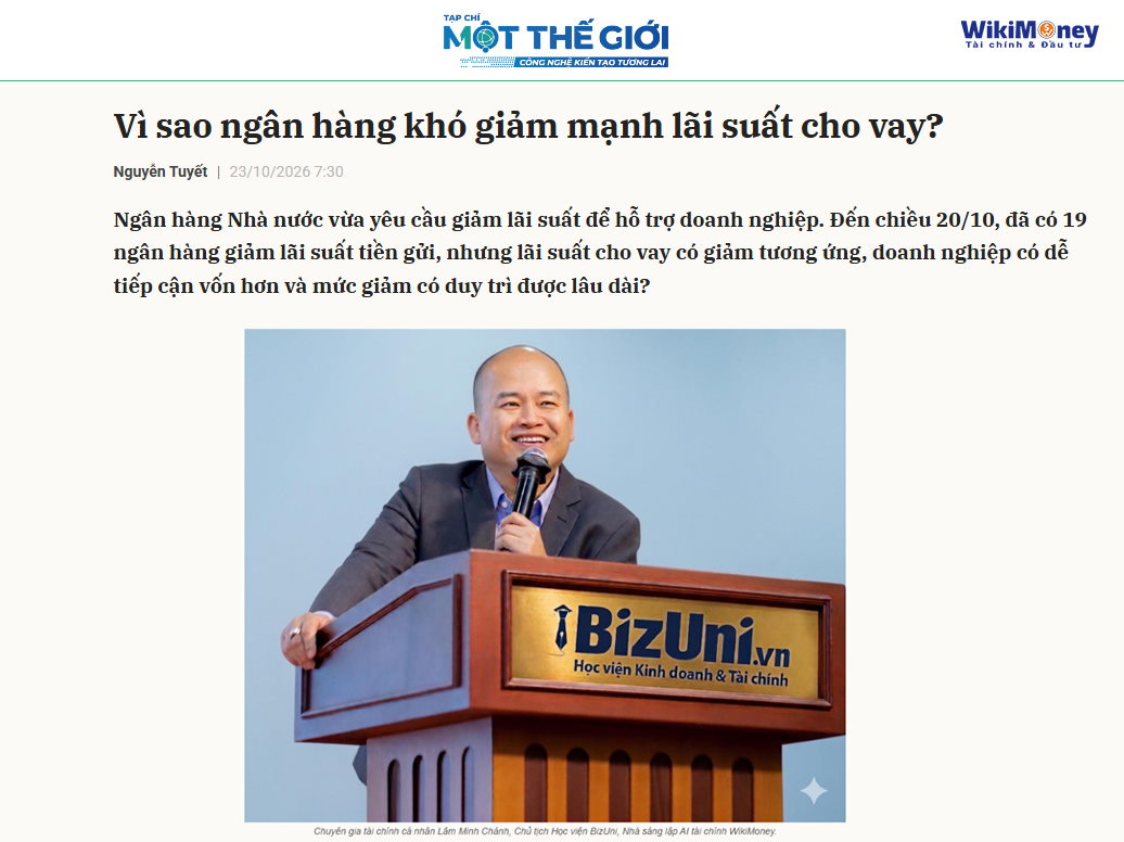 Vì sao ngân hàng khó giảm mạnh lãi suất cho vay?