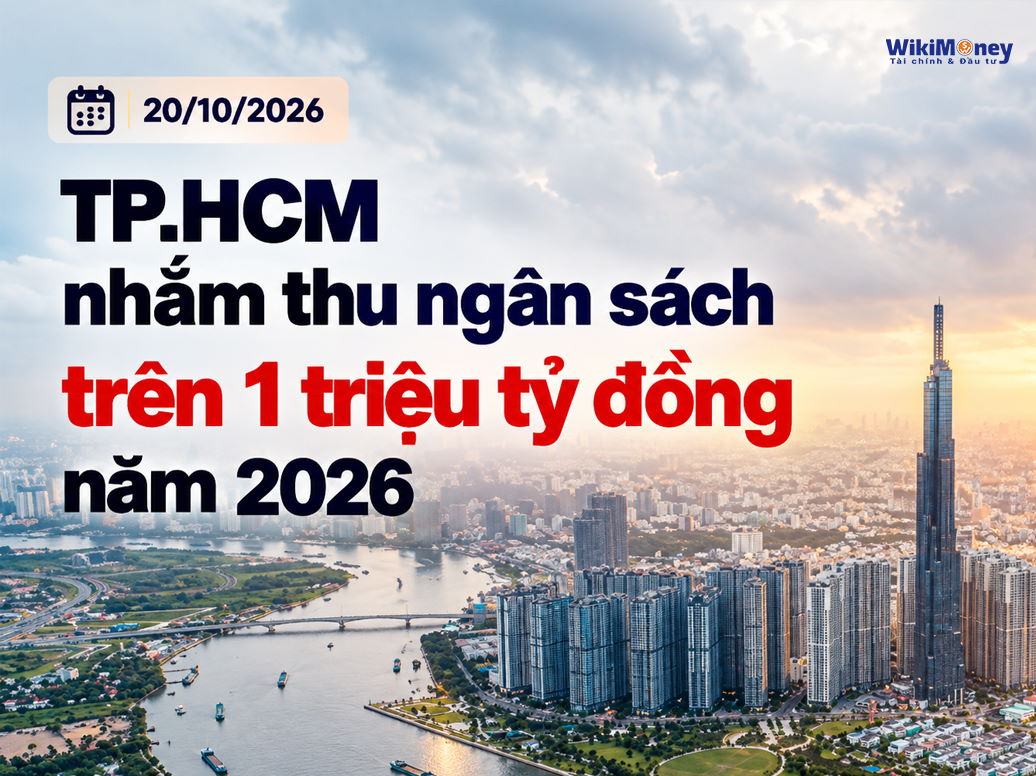 TP.HCM nhắm thu ngân sách trên 1 triệu tỷ đồng năm 2026