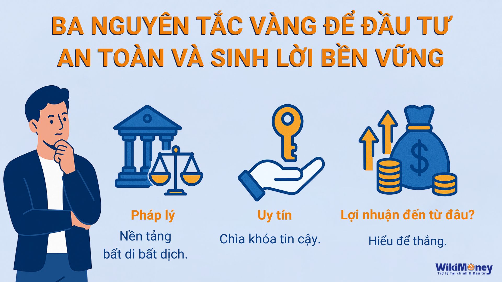 Ba Nguyên Tắc Vàng Để Đầu Tư An Toàn Và Sinh Lời Bền Vững