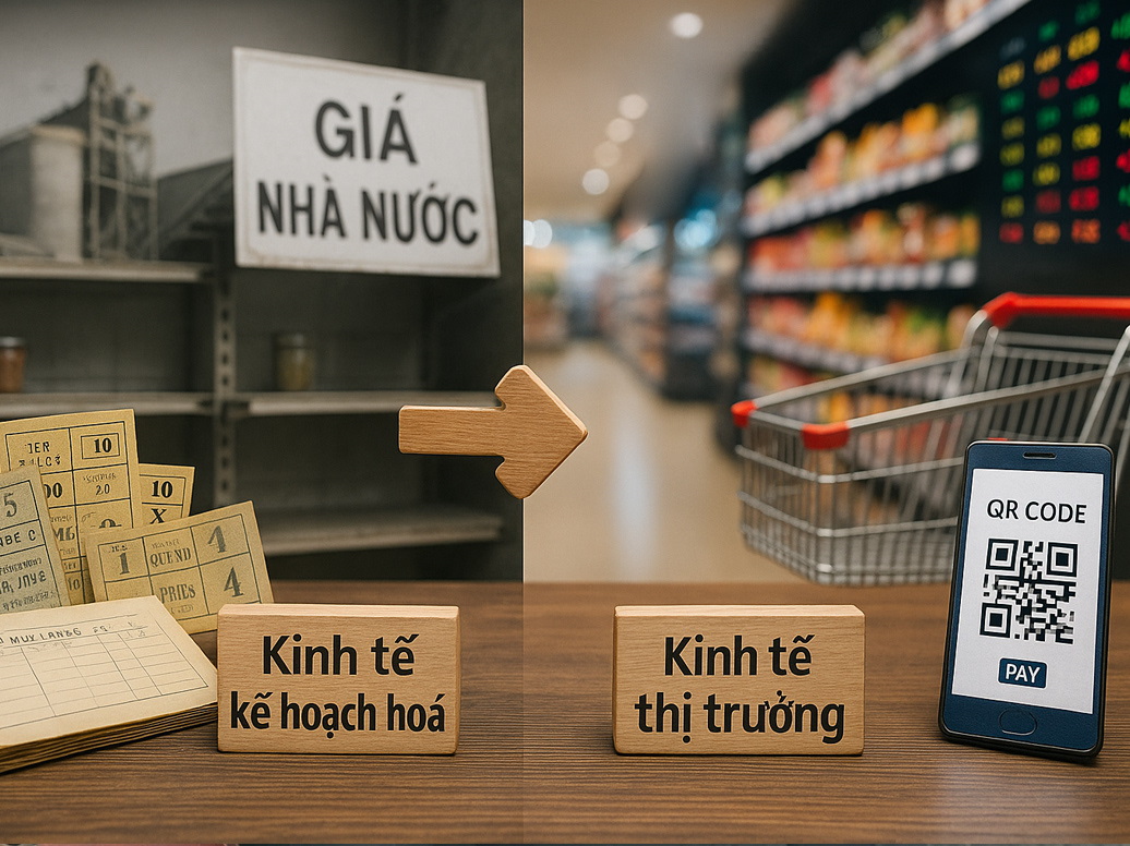 Kinh tế thị trường so với kinh tế kế hoạch hóa: Sự khác biệt và bài học từ Việt Nam