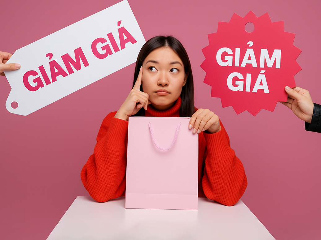 Giảm giá – Đòn bẩy tâm lý: Vì sao chúng ta mua nhiều hơn cần thiết?