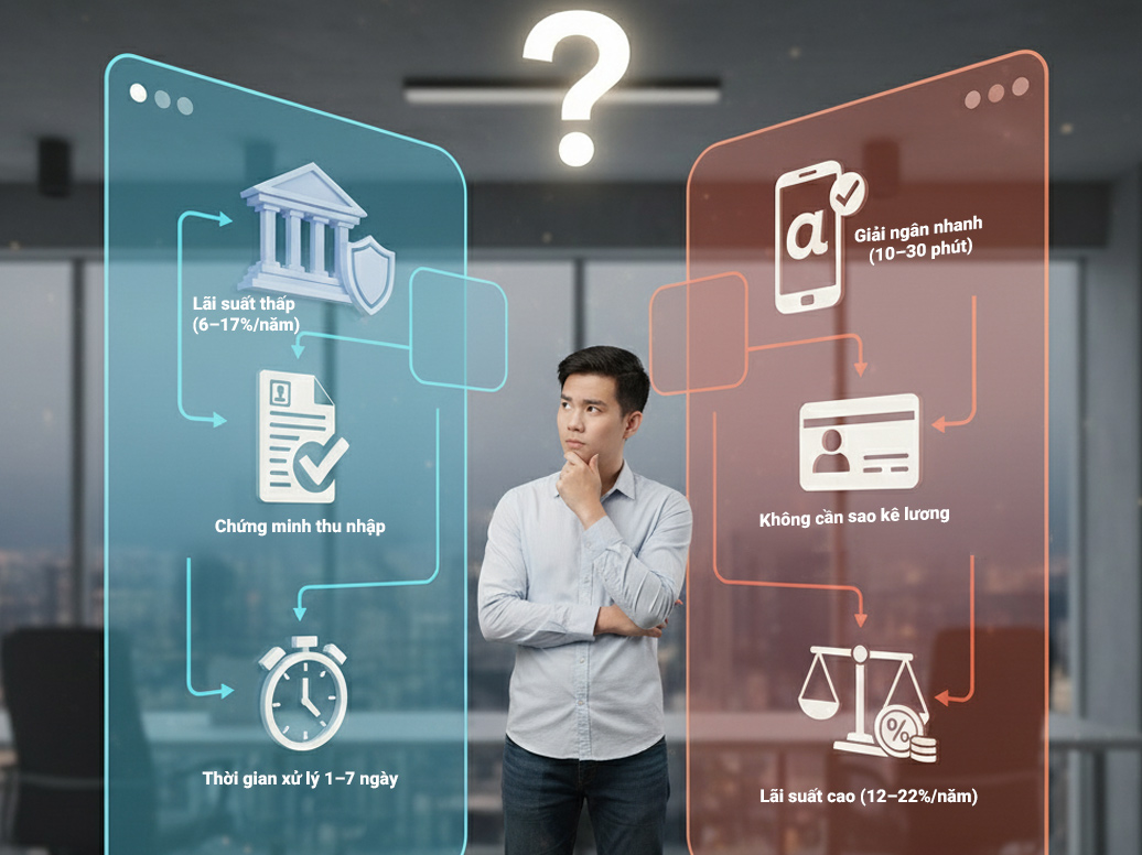 So Sánh Vay Ngân Hàng Và Công Ty Tài Chính: Lợi Và Hại Ra Sao?