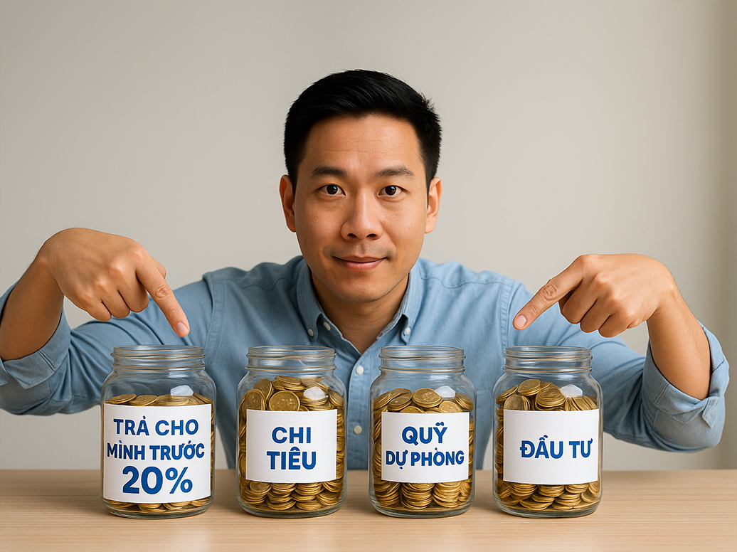 Nguyên tắc trả cho mình trước: Bí quyết của người thành công tài chính