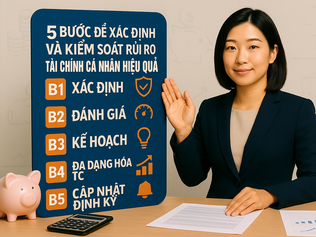 5 Bước Để Xác Định Và Kiểm Soát Rủi Ro Tài Chính Cá Nhân Hiệu Quả