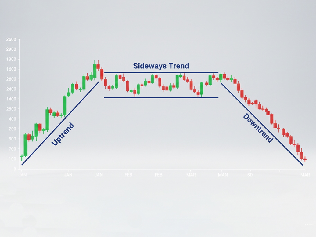 Sử dụng Đường Xu Hướng Để Nhận Biết Hướng Đi Của Giá Chứng Khoán