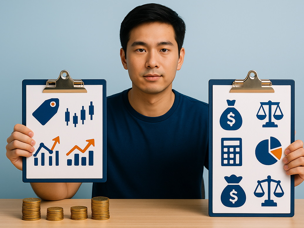 Giá cổ phiếu Vs Giá trị cổ phiếu