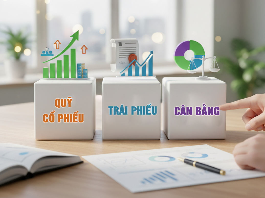 Quỹ cổ phiếu, trái phiếu, cân bằng: chọn loại phù hợp với bạn