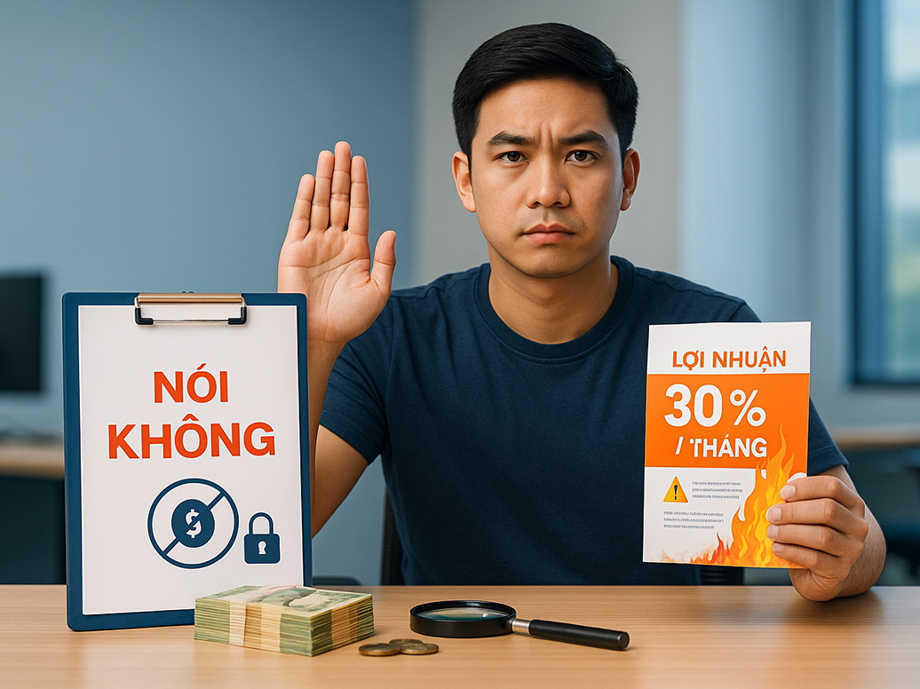 Không bao giờ có “bữa trưa miễn phí”: Hãy nói KHÔNG với dự án cam kết lợi nhuận cao