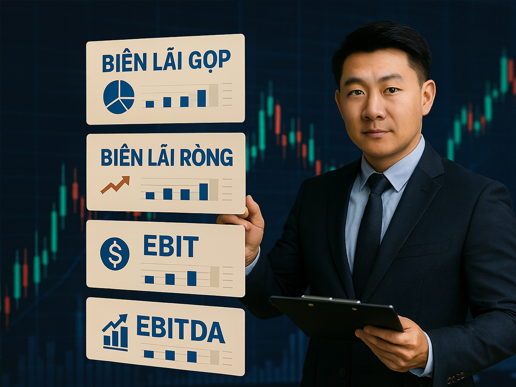 Các chỉ số sinh lời: Biên lãi gộp, biên lãi ròng, EBIT, EBITDA. Hiểu để ra quyết định