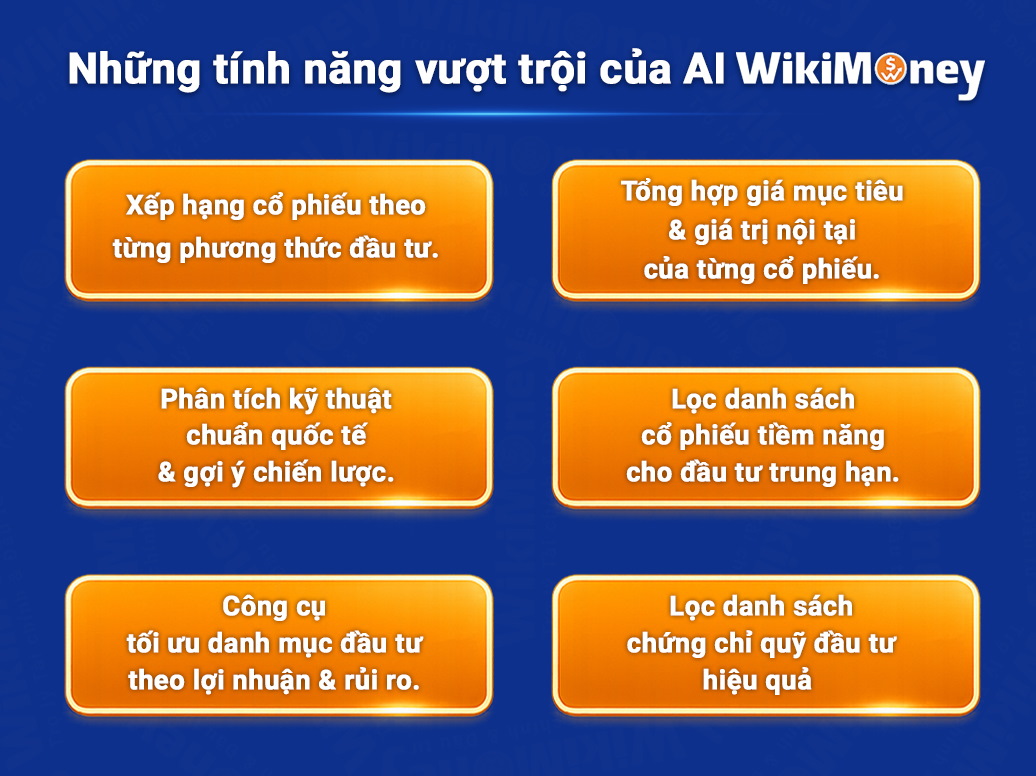 NHỮNG TÍNH NĂNG KHÁC BIỆT CỦA AI WIKIMONEY